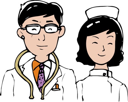 Doctors and nursesの写真素材