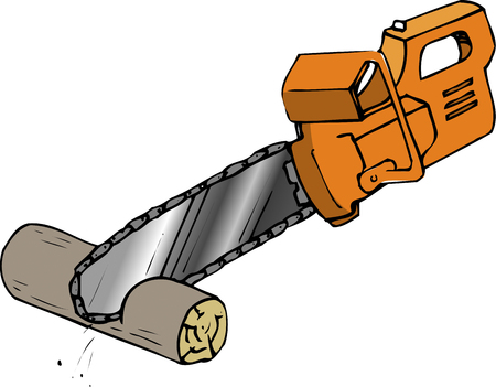 Chainsawの写真素材