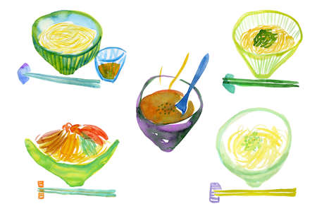 Cooking painting の写真素材