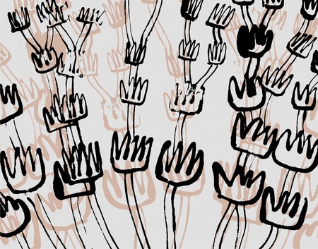 Floral patternの写真素材