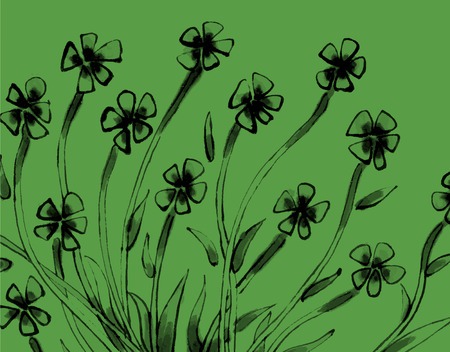 Plant patternの写真素材