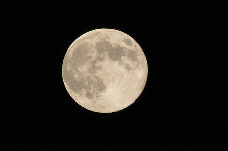 Harvest moonの写真素材