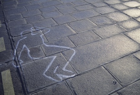 Road surface of the doll dollの写真素材