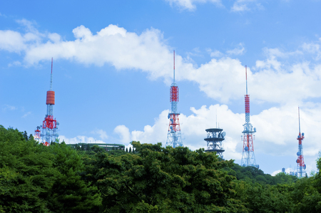 Radio towerの写真素材