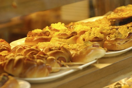 Display of bakery