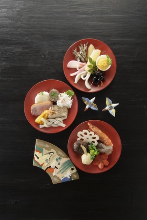 Black back New Yearの写真素材