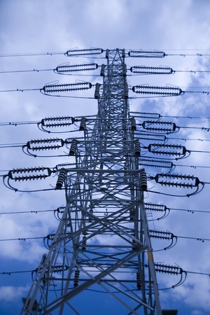 Power transmission lineの写真素材