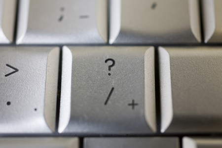 Laptop keyの写真素材