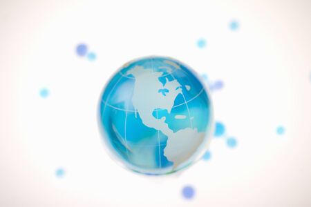World globeの写真素材