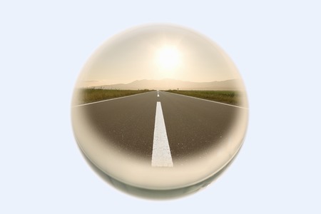 In the Crystal Worldの写真素材