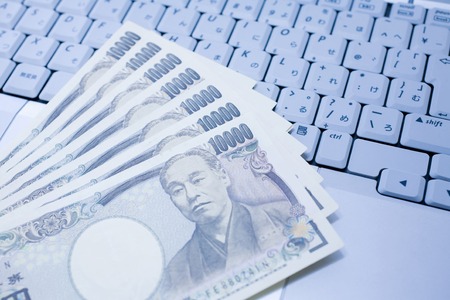 1 Wan and PCの写真素材