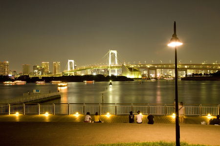 Tokyo sunsetの写真素材