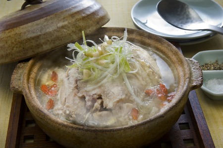Samgyetang South Koreaの写真素材