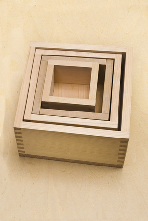 Weighing troutの写真素材