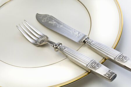 Fork and knifeの写真素材