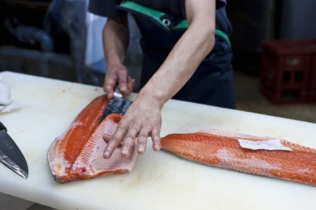 Salmonの写真素材