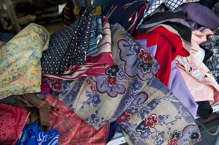 Kimono end off ofの写真素材