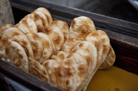 Rice crackersの写真素材