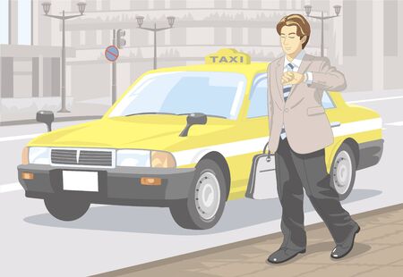 Taxiの写真素材