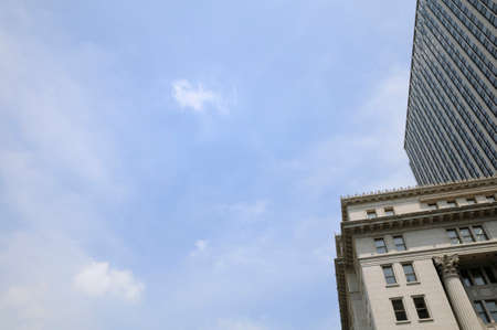 Empty and office buildingsの写真素材