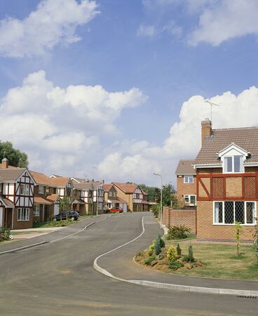 New residential quarterの写真素材