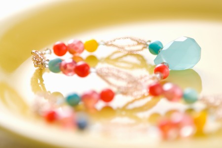 Beaded pendantの写真素材