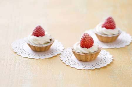 Strawberry tartの写真素材