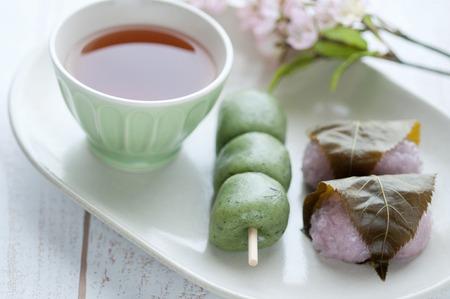 Spring sweetsの写真素材