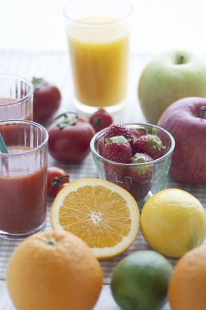 Fresh juiceの写真素材