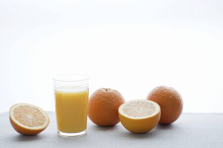 Orange juiceの写真素材