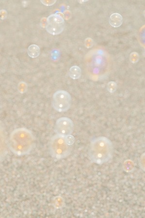 SOAP bubblesの写真素材