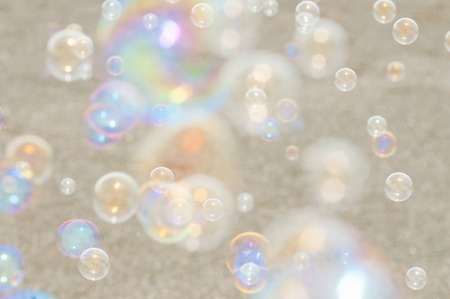 SOAP bubblesの写真素材