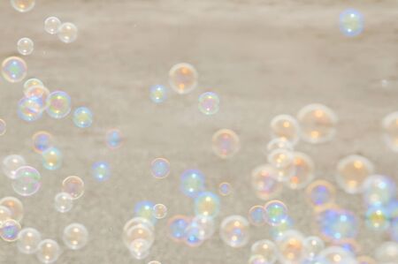 SOAP bubblesの写真素材