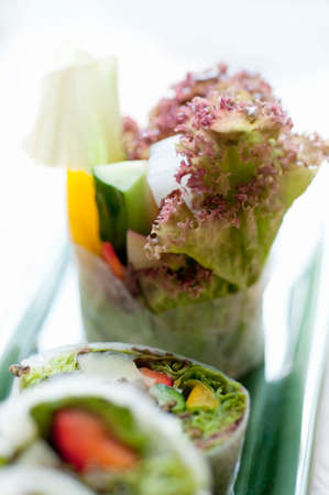 Vegetable dishの写真素材