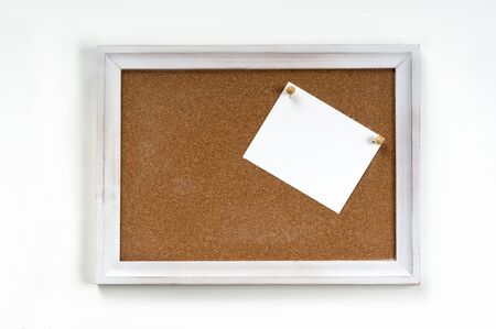 Note posted to the corkboardの写真素材