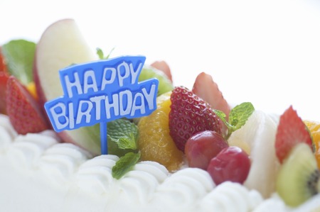 Birthday cakeの写真素材