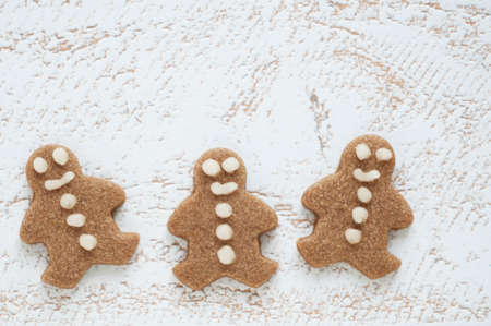Ginger Man cookiesの写真素材
