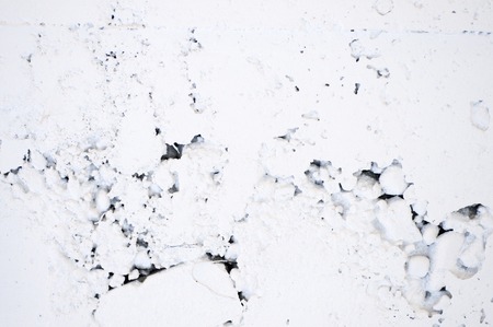 Cracking of concreteの写真素材