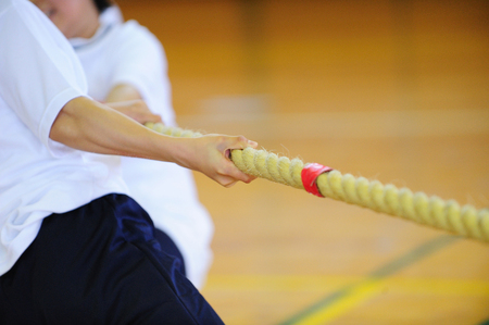 Tug of warの写真素材