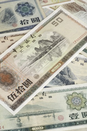 Chinese moneyの写真素材