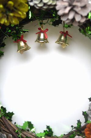 Christmas wreathの写真素材