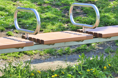 Park benchの写真素材