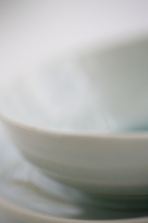 Japanese platesの写真素材