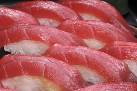 Tuna sushiの写真素材
