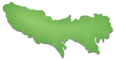 Tokyo map of Paper Craft toneの写真素材