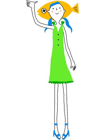 Constellation series Piscesの写真素材