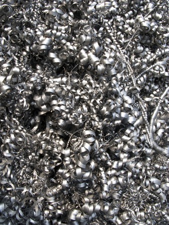 Lathe scrapの写真素材