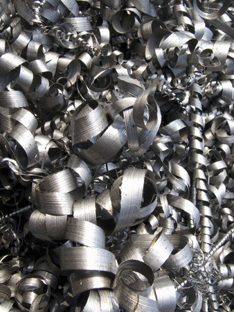 Lathe scrapの写真素材