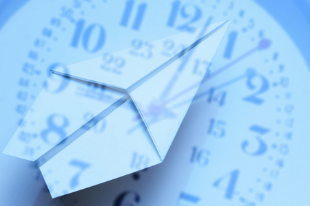 Synthesis of Clock and paper airplane