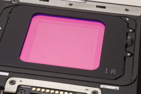 Digital camera CCD of IR filterの写真素材